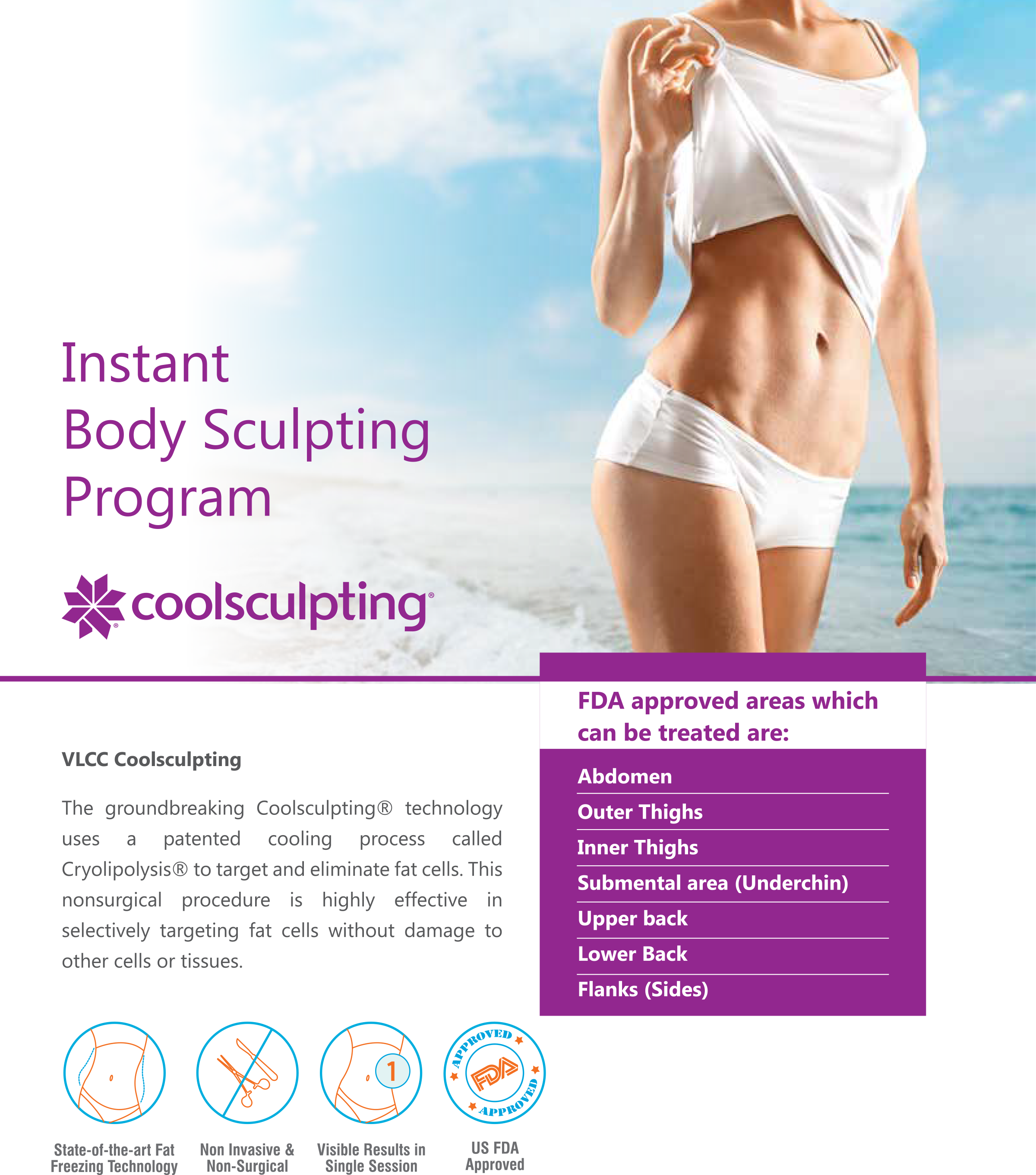 Instant Body Sculpting — VLCC Coolsculpting
